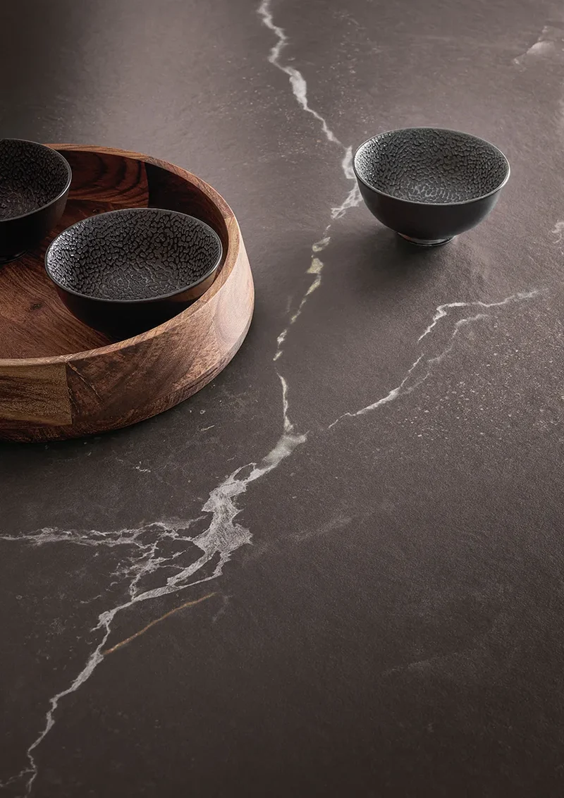 Keramiek Andromeda eettafel - Rond - Matrix light