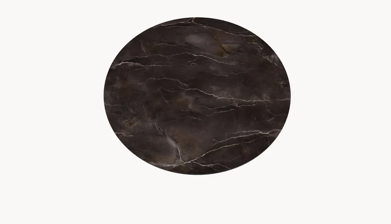 Keramiek Andromeda eettafel - Rond - Matrix light