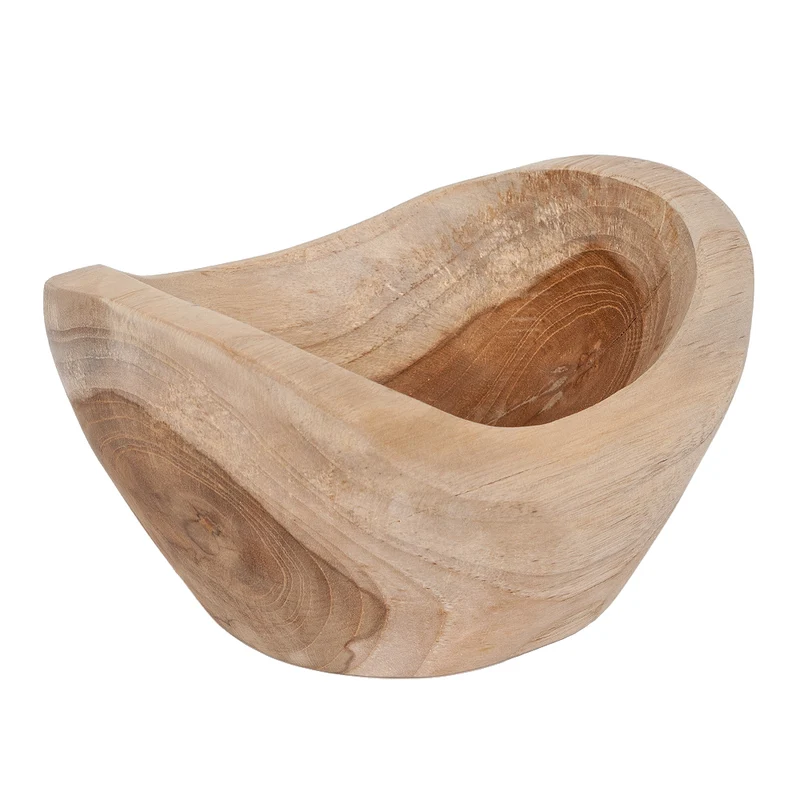 Teak Schale SHELL ca. L20cm Natural
