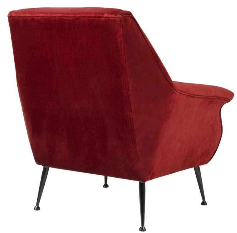 Casa Padrino Luxus Sessel Rot 88 x 80 x H. 91 cm - Designer Club Möbel