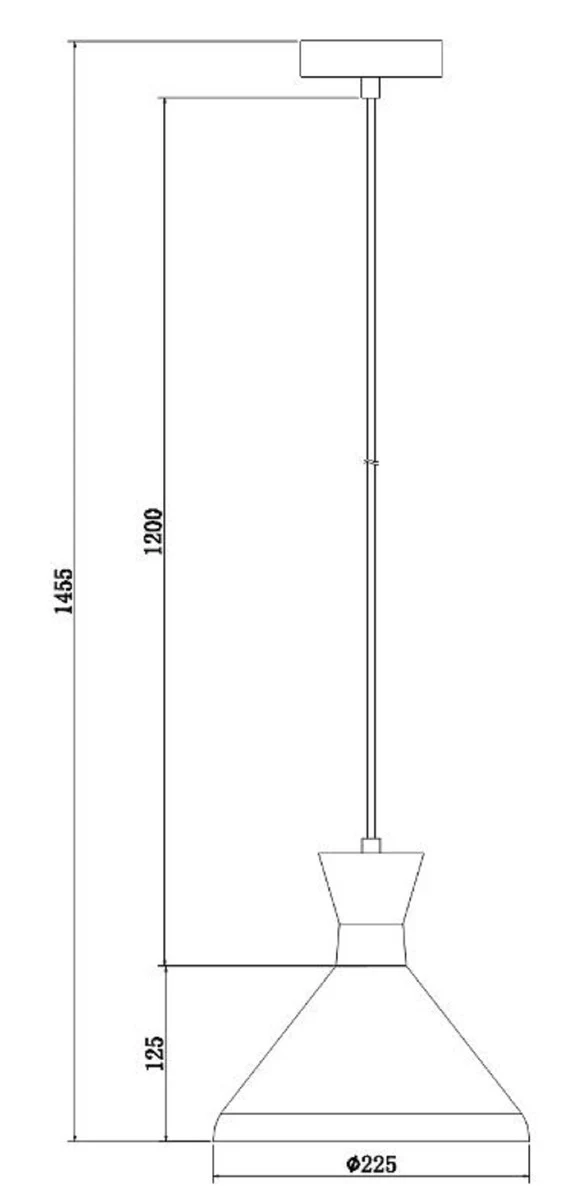 Casa Padrino Hängeleuchte Champagnerfarben / Silber Ø 22,5 cm - Höhenverstellbare Leuchte