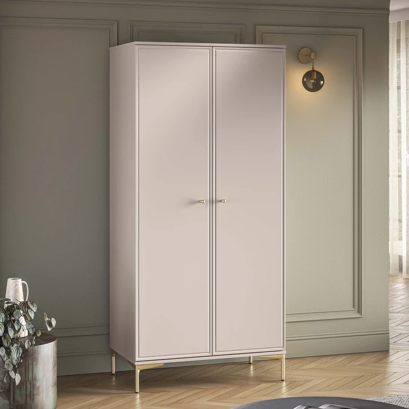Zweiflügeliger Schrank Sandro 89 cm Kaschmir