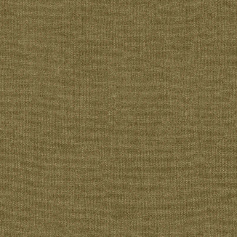 Ecksofa mit Schlafunktion Volio, L-förmig, olivgrüner Chenille-Stoff, schwarze Beine