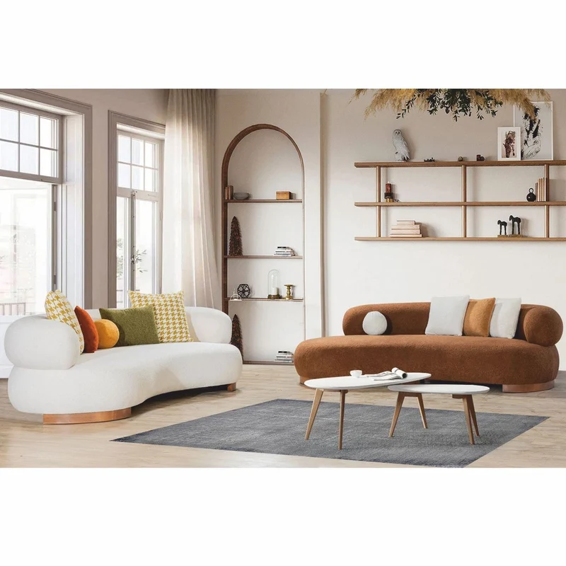 Casa Padrino Luxus Sofa Braun 255 cm - Wohnzimmer & Hotel Möbel