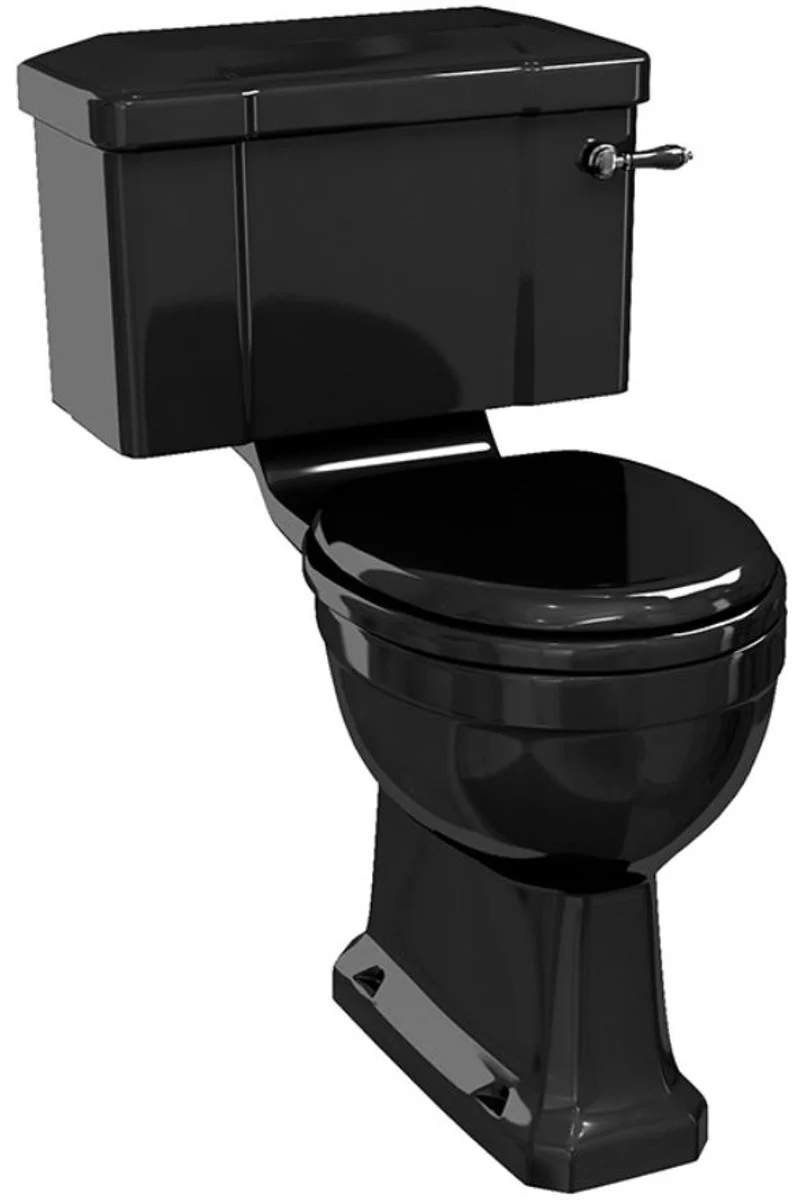 Casa Padrino Luxus Jugendstil WC mit Spülkasten 52 x 73 x H. 78 cm - Verschiedene Farben - Badezimmer Möbel - Luxus Qualität