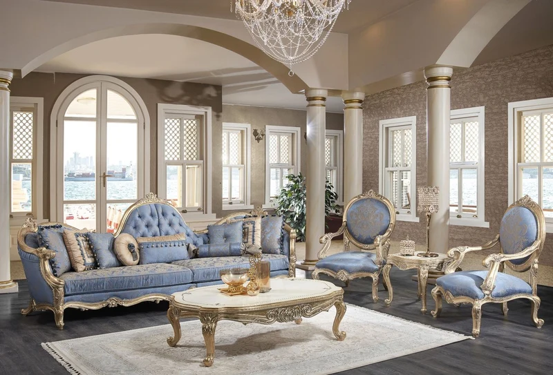 Casa Padrino Luxus Barock Beistelltisch Weiß / Antik Gold 61 x 61 x H. 54 cm - Prunkvoller Massivholz Tisch im Barockstil - Barock Wohnzimmer Möbel