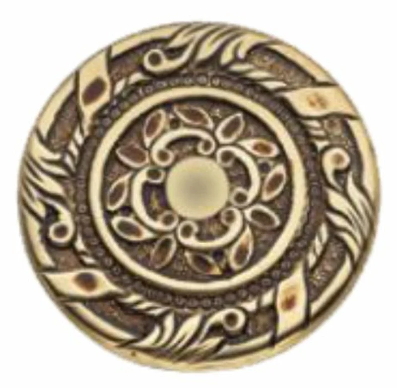 Casa Padrino Barock Türklinken Set 14,2 x H. 8,4 cm - Verschiedene Farben - 2 Prunvolle Messing Türgriffe mit Rosetten - Luxus Qualität - Made in Italy
