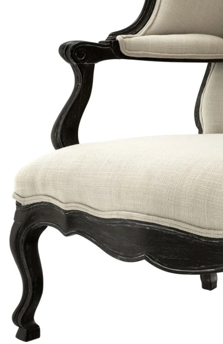 Casa Padrino Luxus Antikstil Sessel 89 x 87 x H. 113 cm - Hotel Club Möbel