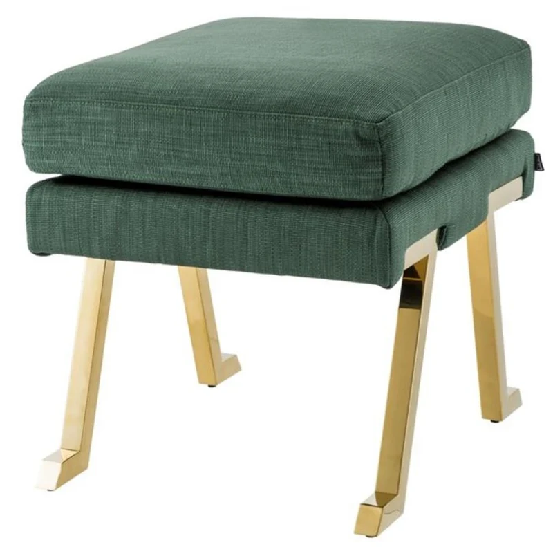 Casa Padrino Luxus Hotel Hocker 60 x 46 x H. 50 cm - Designer Sitzhocker