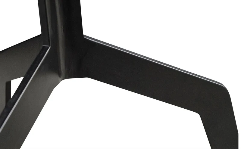 Casa Padrino Luxus Beistelltisch Schwarz 50 x H. 60 cm - Wohnzimmermöbel