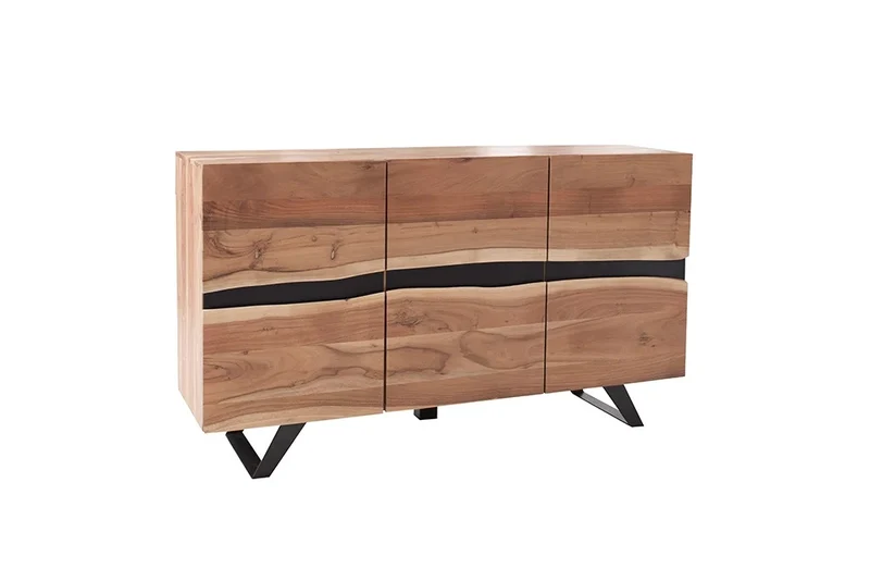 Design Sideboard DIVISIO 150cm Akazie natural Baumkante