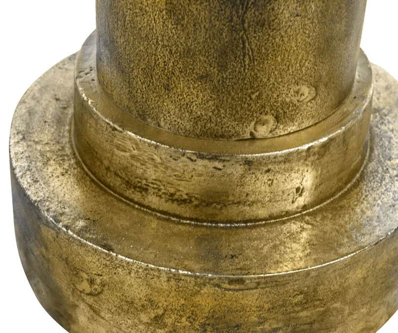 Casa Padrino Beistelltisch Antik Gold 60 x H. 45 cm - Wohnzimmertisch