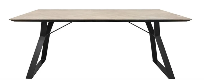 Casa Padrino Esstisch 200 x 100 x H. 76,5 cm - Luxus Esszimmermöbel