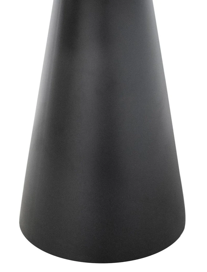 Casa Padrino Designer Esstisch Schwarz / Weiß 120 x H. 76 cm - Esszimmertisch