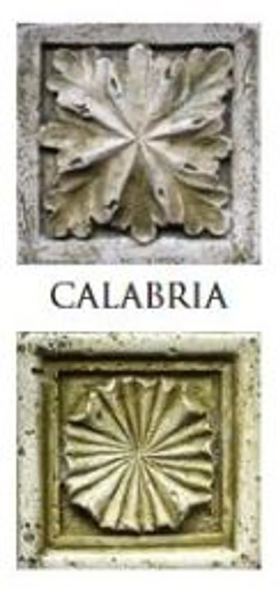 Casa Padrino Barock Kunststein Säule / Blumensäule 23 x 23 x H. 73 cm - Verschiedene Farben - Antik Stil Gartensäule