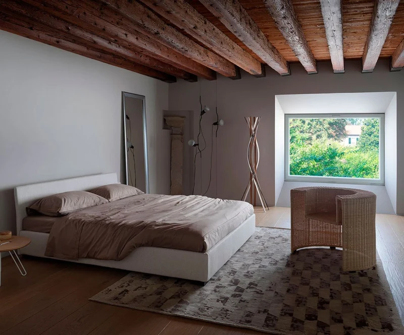 Casa Padrino Luxus Rattan Sessel Naturfarben - Made in Italy