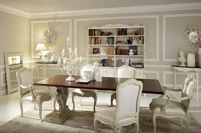 Casa Padrino Luxus Barock Kerzenhalter Weiß / Grau Ø 53 x H. 75 cm - Prunkvoller Barockstil Kerzenständer - Luxus Deko Accessoires im Barockstil - Luxus Qualität - Made in Italy