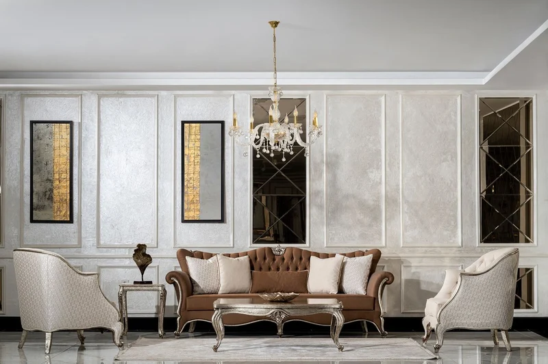 Casa Padrino Luxus Barock Beistelltisch Antik Silber - Quadratischer Massivholz Tisch im Barockstil - Luxus Wohnzimmer Möbel im Barockstil - Barock Möbel - Edel & Prunkvoll