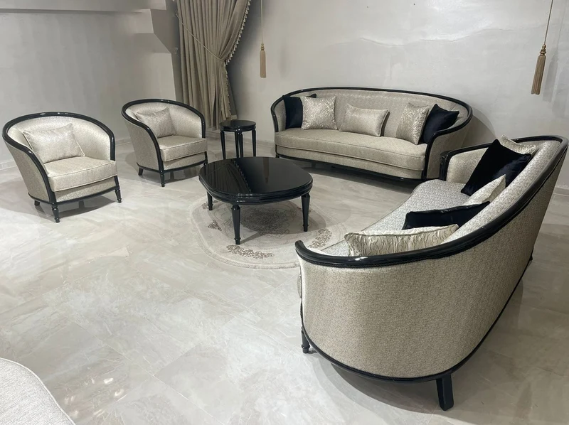 Casa Padrino Luxus Barock Sessel Gold / Schwarz - Barockstil Wohnzimmer Sessel - Barockstil Wohnzimmer Möbel - Luxus Möbel im Barockstil - Barock Einrichtung - Edel & Prunkvoll