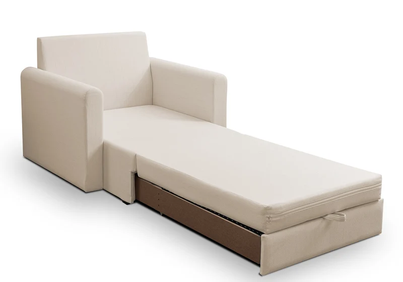 Dejano Relaxsessel hellbeige, Geflecht