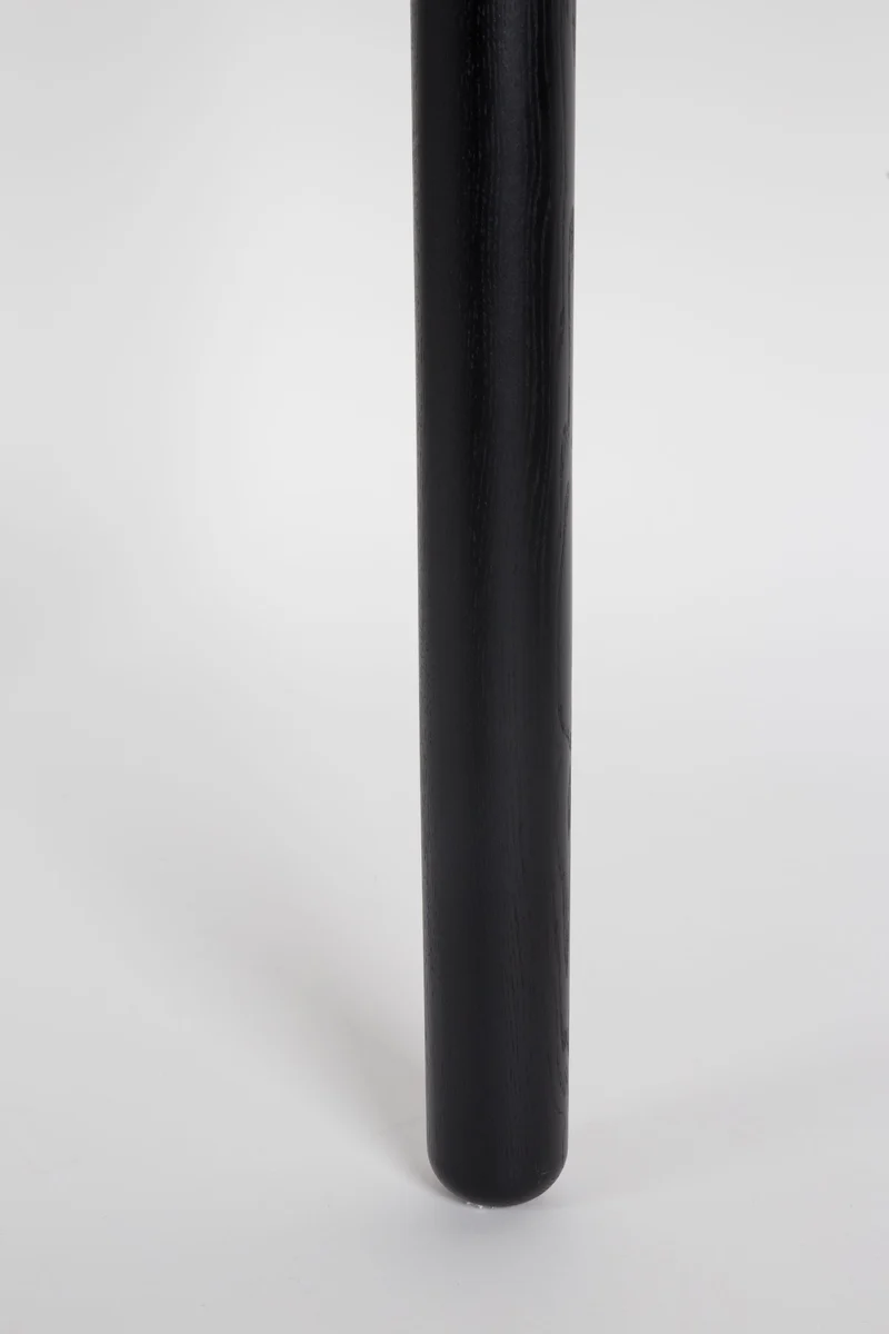 Esstisch Storm 220x90 cm in Schwarz mit Eschenfurnier von Zuiver