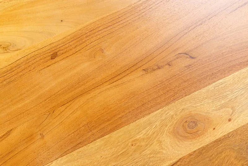 Design Couchtisch LIVE-RANIC 70cm braun Akazienholz mit Stauraum