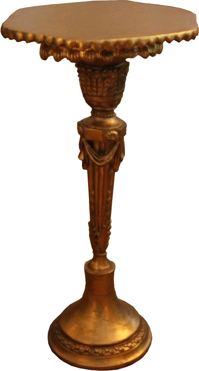 Casa Padrino Barock Säule / beistelltisch Gold 97 x 52 cm - Antik Stil Säule