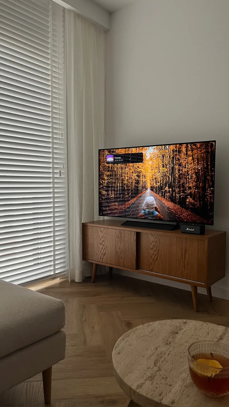 TV-Möbel MINI BROWN SLIDE