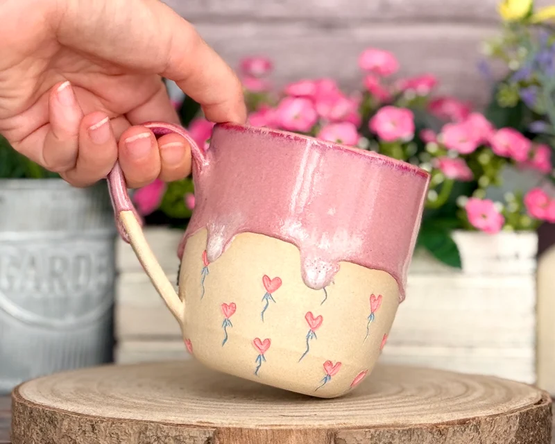 Tasse "Fall in Liebe"| 350ml # 5