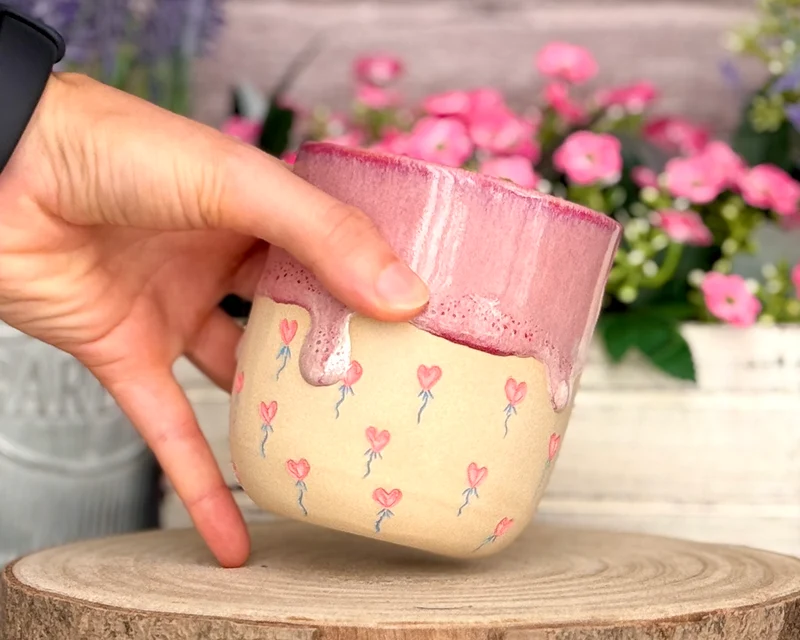 Becher "Fall in Liebe"| 350ml # 3