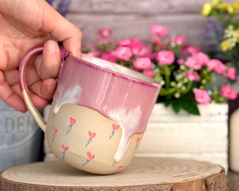 Tasse "Fall in Liebe"| 350ml # 60