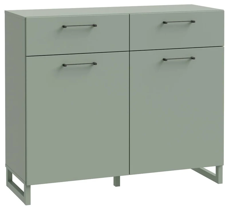 Sideboard Komode SILBA mit 2 Türen Secret Grey oder Salbei