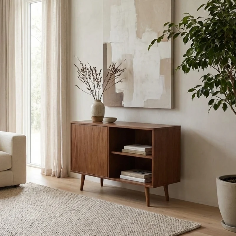 TV-Möbel MINI BROWN HIGH