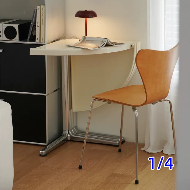 Runder Klapptisch