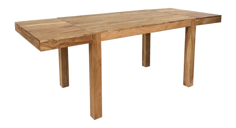 Esszimmertisch Akazie Massivholz ausziehbar 120-200 cm für 10 Personen