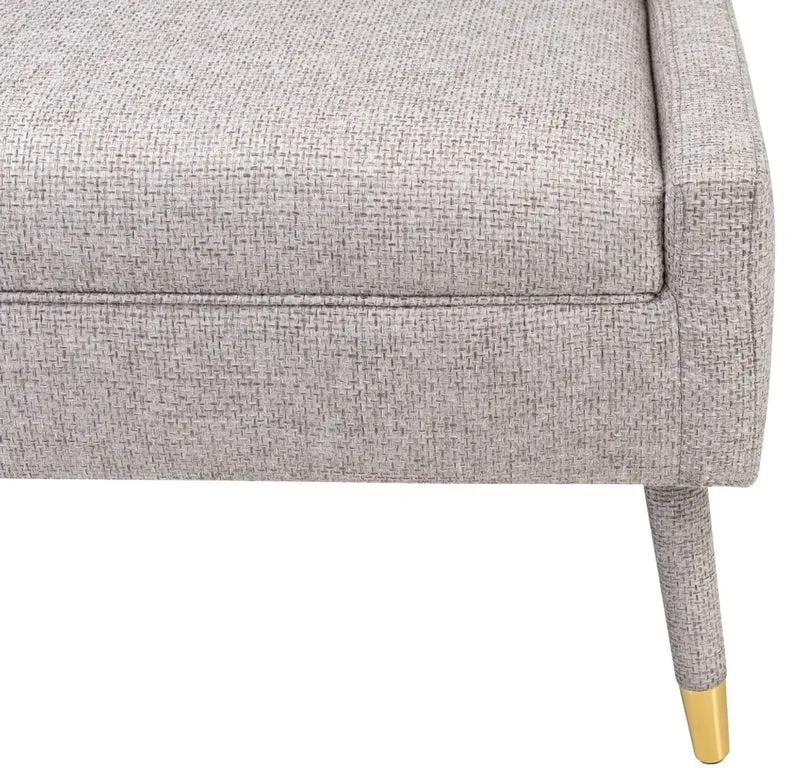 Casa Padrino Luxus Sessel Grau / Gold 76 x 88 x H. 89 cm - Wohnzimmer Sessel im Neoklassichen Stil - Designer Wohnzimmermöbel