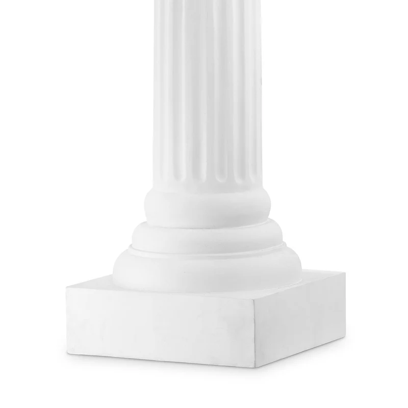Casa Padrino Barock Luxus Säule Weiß 35,5 x 35,5 x H. 218 cm - Luxus Barockmöbel