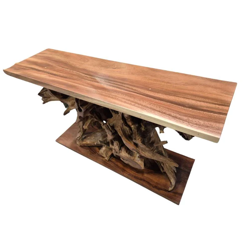 Individuelle Teak Konsole RADICA Natural ca. L150cm Suar