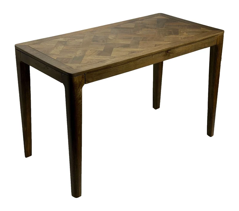 Esstisch Mango Massivholz 120x60 cm im Walnuss-Finish für 6 Personen