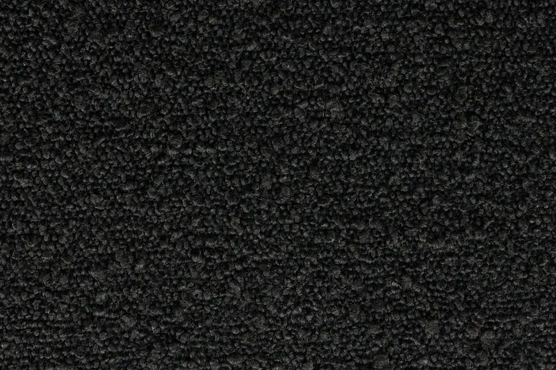 Esszimmerstuhl Jolien im 2er-Set, Schwarz mit Bouclé-Stoff