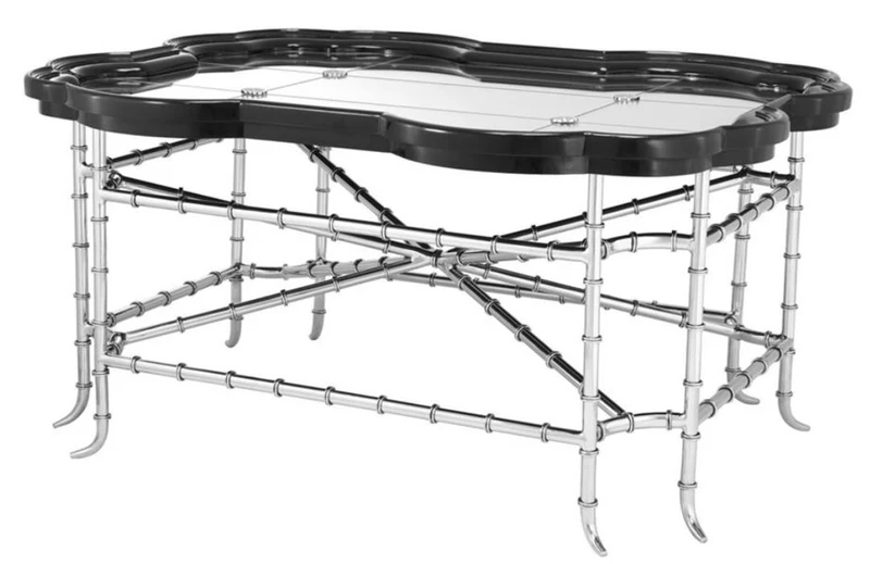 Casa Padrino Luxus Wohnzimmer Couchtisch 115 x 89,5 x H. 55 cm - Limited Edition
