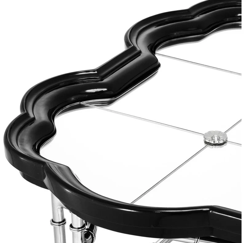 Casa Padrino Luxus Wohnzimmer Couchtisch 115 x 89,5 x H. 55 cm - Limited Edition