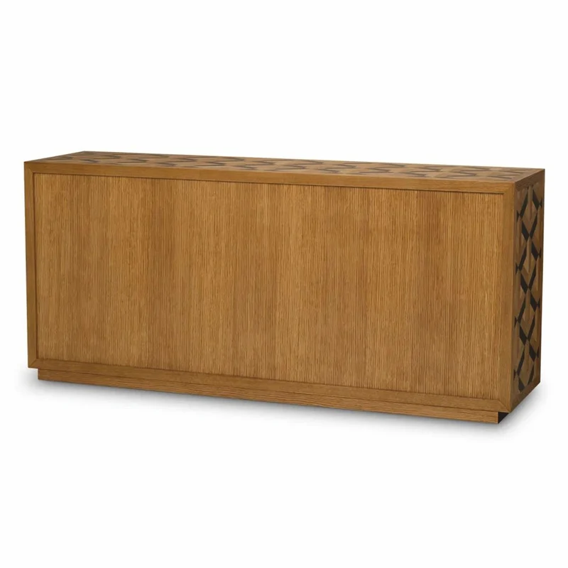 Casa Padrino Luxus Sideboard mit 4 Türen Braun 180 cm - Luxus Hotel Möbel