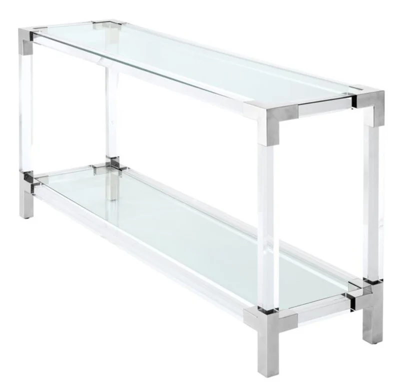 Casa Padrino Designer Hotel Konsole 150 x 40 x H. 75 cm - Luxus Kollektion