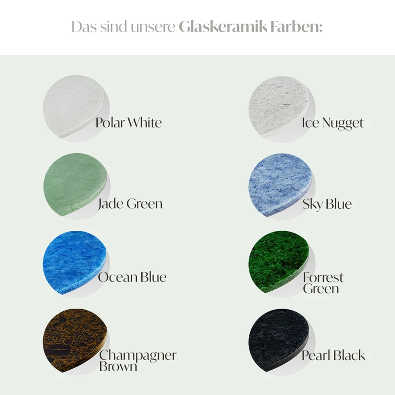 Rom Glaskeramik Couchtisch