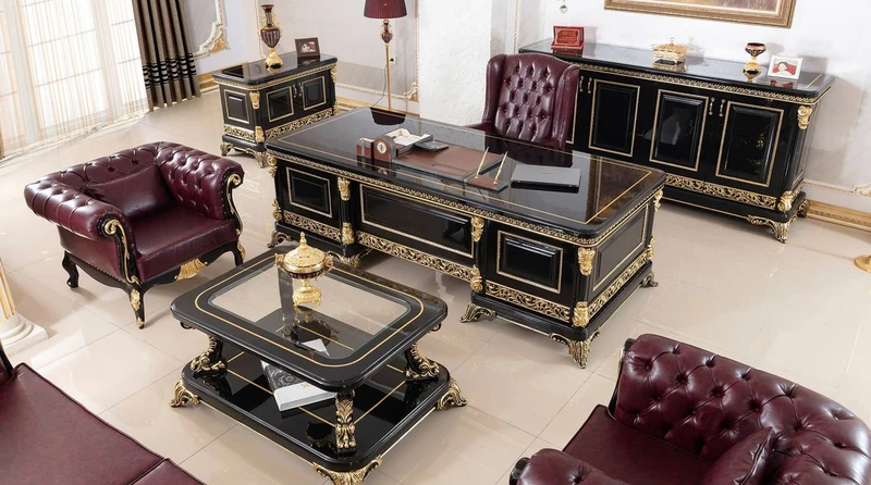 Casa Padrino Luxus Barock TV Schrank Schwarz / Gold - Prunkvolles Massivholz Sideboard mit 2 Türen - Barock Möbel - Edel & Prunkvoll