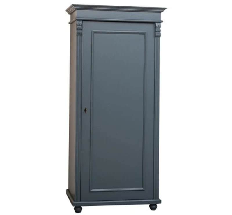 Casa Padrino Kleiderschrank im Landhausstil mit 1 Tür, 85 x 58 x 180 cm