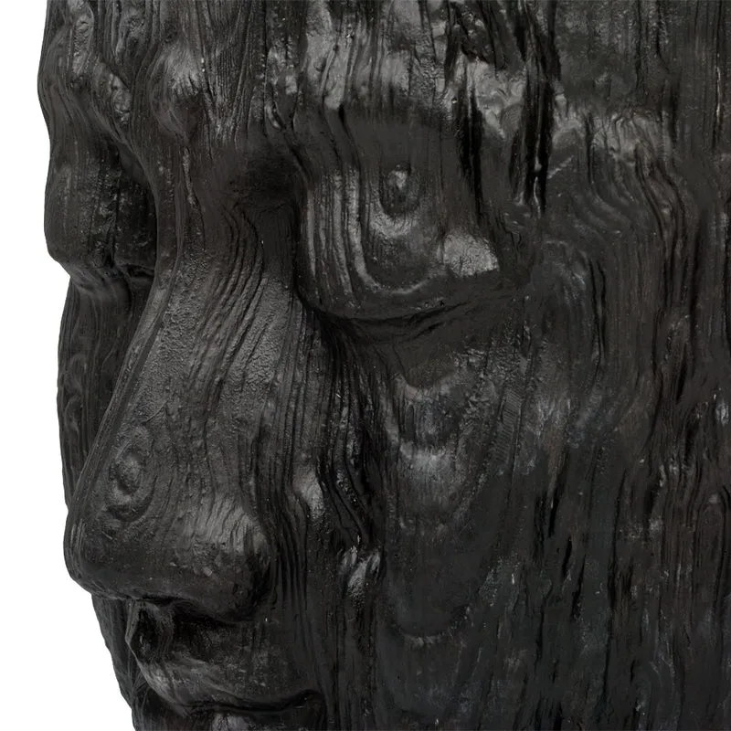 Buddha Kopf BESAR-L ca. H110cm Schwarz
