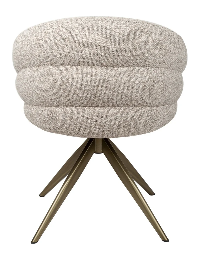 Esszimmerstuhl Zendaya drehbar, Cayenne Brown, Richmond Interiors