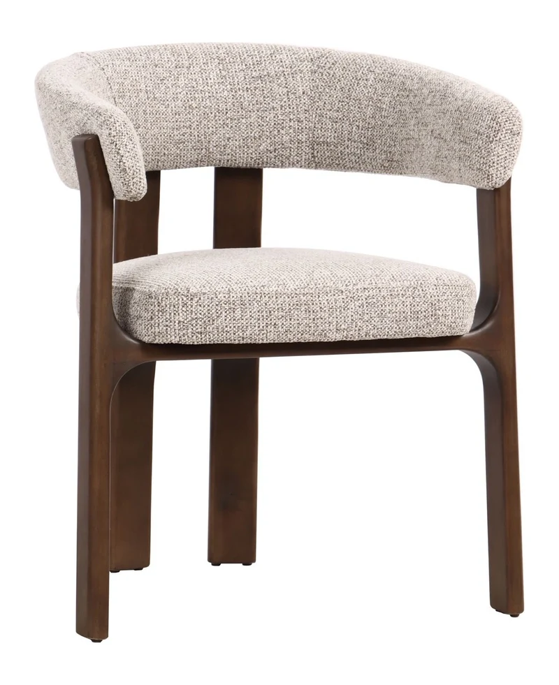 Esszimmerstuhl Contigo Mocca Fancy – Buchenholz, skulpturale Form